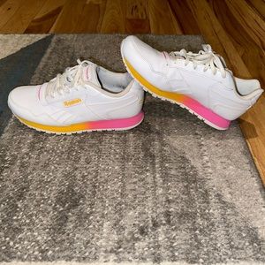 Reebok Classic Harman Run Women’s Shoe True Pink & Always Yellow 💛🩷